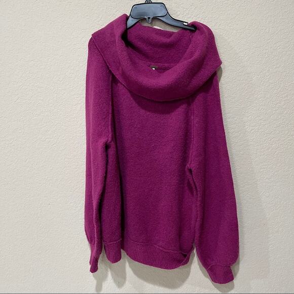Free People Echo Beach Cowl‎ Neck Pullover Sweater - Picture 6 of 7